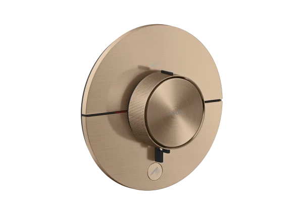 Axor Showerselect Id Thermostatic Shower Mixer Concealed 269 X 242 X 179mm Rose Gold/gold - Brushed