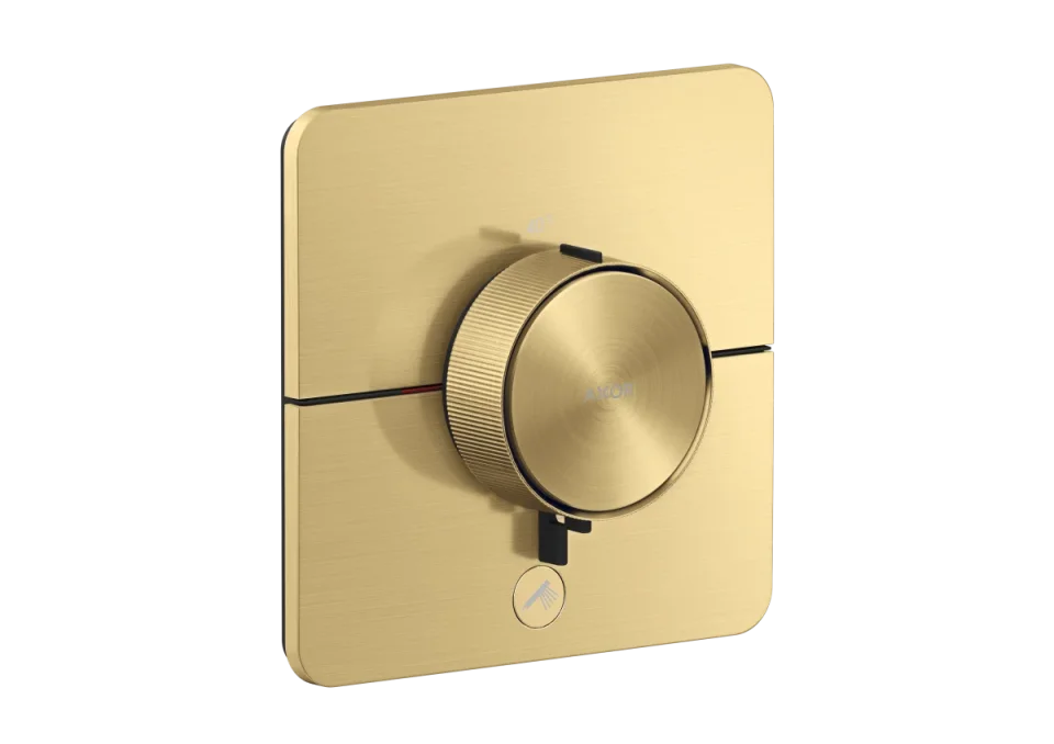 Axor Showerselect Id Thermostatic Shower Mixer Concealed 269 X 242 X 179mm Gold - Brushed product image - Image 1