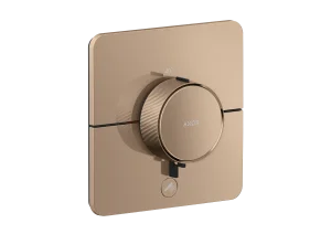Axor Showerselect Id Thermostatic Shower Mixer Concealed 269 X 242 X 179mm Rose Gold/gold - Polished