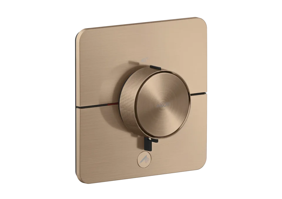 Axor Showerselect Id Thermostatic Shower Mixer Concealed 269 X 242 X 179mm Rose Gold/gold - Brushed product image - Image 1