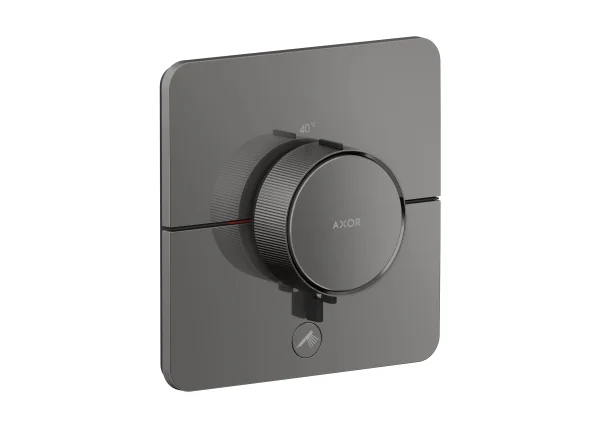 Axor Showerselect Id Thermostatic Shower Mixer Concealed 269 X 242 X 179mm Gunmetal/chrome - Polished