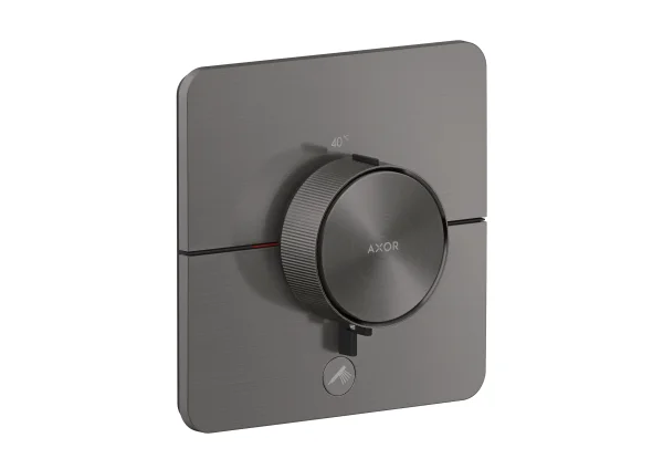 Axor Showerselect Id Thermostatic Shower Mixer Concealed 269 X 242 X 179mm Gunmetal/chrome - Brushed