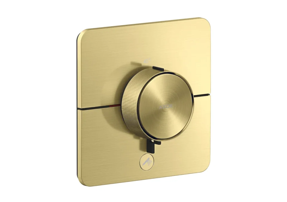 Axor Showerselect Id Thermostatic Shower Mixer Concealed 269 X 242 X 179mm Brass - Brushed product image - Image 1