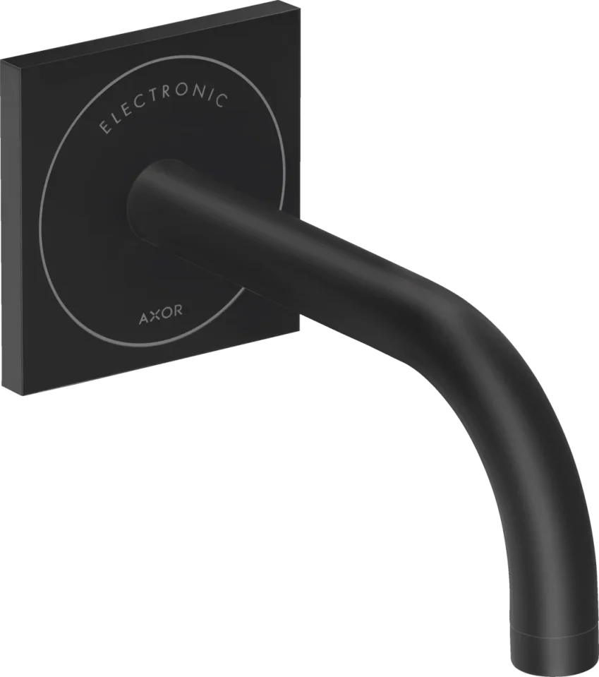 Axor Uno Electronic Taps 397 X 234 X 105mm Black - Matt product image - Image 1