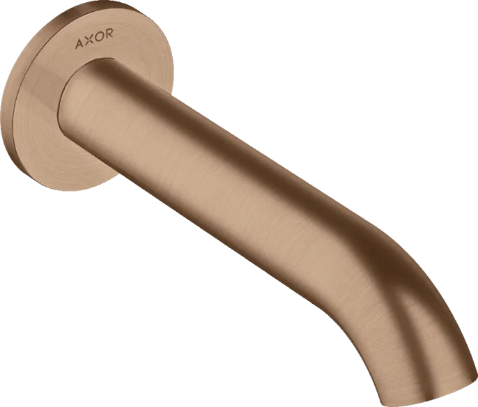Axor Uno Bath Fillers 220 X 78 X 75mm Rose Gold/gold - Brushed product image - Image 1