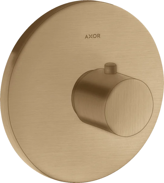 Axor Uno Thermostatic Mixer Highflow For Concealed Installation Brushed Bronze