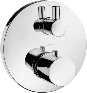 Axor Uno Thermostatic Mixer For Concealed Installation With Shut-off / Diverter Valve Chrome