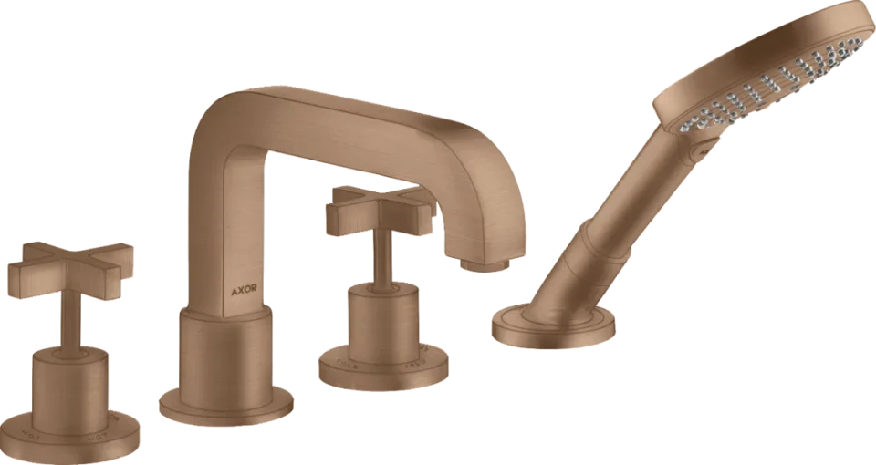 Axor Citterio Bath Mixers Concealed 510 X 263 X 128mm Rose Gold/gold - Brushed product image - Image 1
