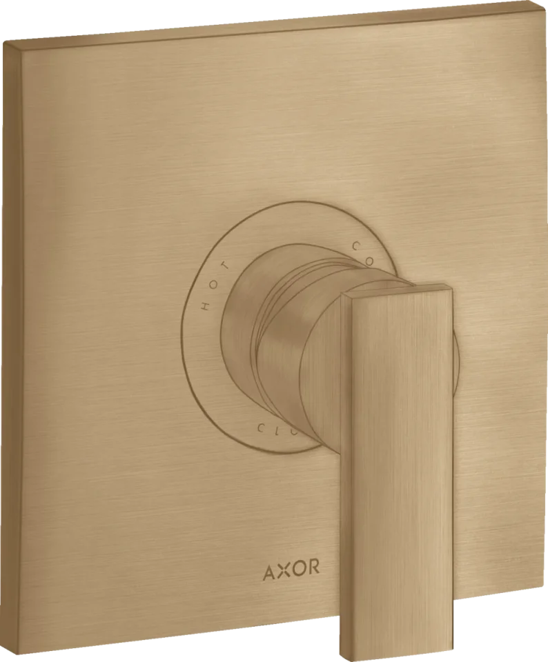 Axor Citterio Shower Mixers Concealed 217 X 187 X 135mm Bronze - Brushed product image - Image 1