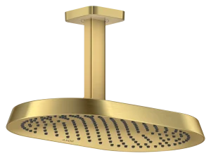 Axor Showersphere Overhead Showers 670 X 390 X 165mm Gold - Brushed