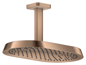 Axor Showersphere Overhead Showers 670 X 390 X 165mm Rose Gold/gold - Polished