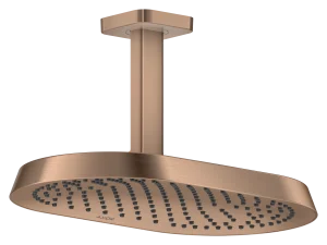Axor Showersphere Overhead Showers 670 X 390 X 165mm Rose Gold/gold - Brushed
