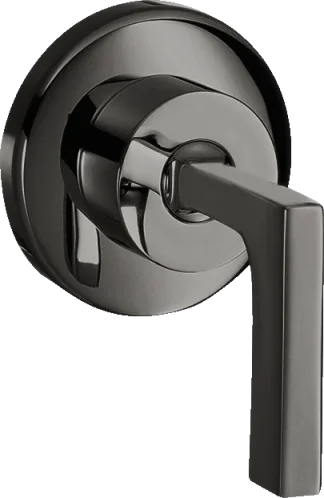 Axor Citterio Shut-off Valves 130 X 110 X 87mm Gunmetal/chrome - Polished product image - Image 1