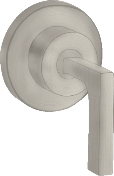 Axor Citterio Shut-off Valve For Concealed Installation With Lever Handle Stainless Steel
