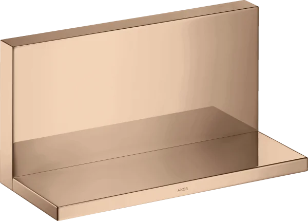 Axor Showersolutions Shelf 240 Mm X 120 Mm Polished Red Gold