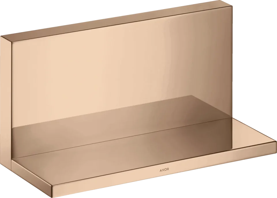 Axor Showersolutions Shelves 298 X 216 X 146mm Rose Gold/gold - Polished product image - Image 1