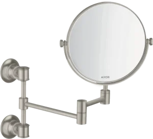 Axor Montreux Shaving Mirror Stainless Steel