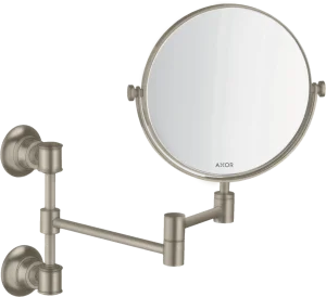 Axor Montreux Shaving Mirror Brushed Nickel