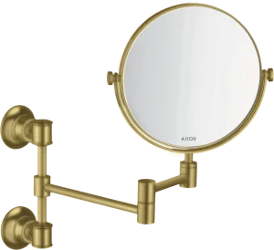 Axor Montreux Shaving Mirror Brushed Brass