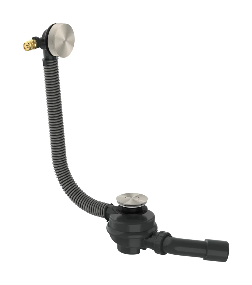 Axor Exafill Complete Set Basic Body And Finish Set With Bath Filler 501 X 263 X 128mm Stainless Steel product image - Image 1