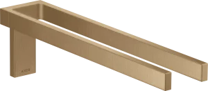 Axor Universal Rectangular Towel Holder 460 X 245 X 105mm Bronze - Brushed