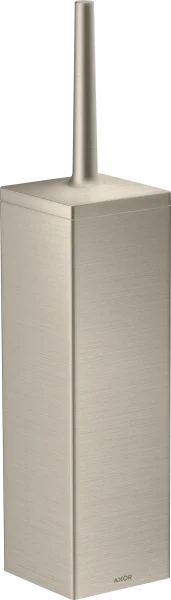 Axor Universal Rectangular Toilet Brush Holders 460 X 245 X 108mm Nickel - Brushed