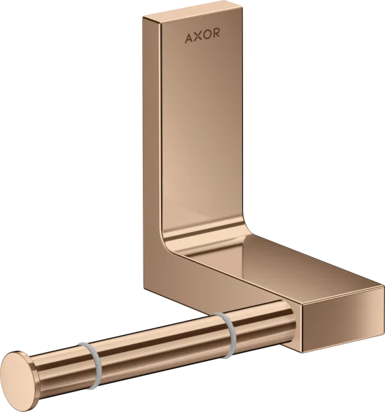 Axor Universal Rectangular Toilet Roll Holders 330 X 217 X 156mm Rose Gold/gold - Polished