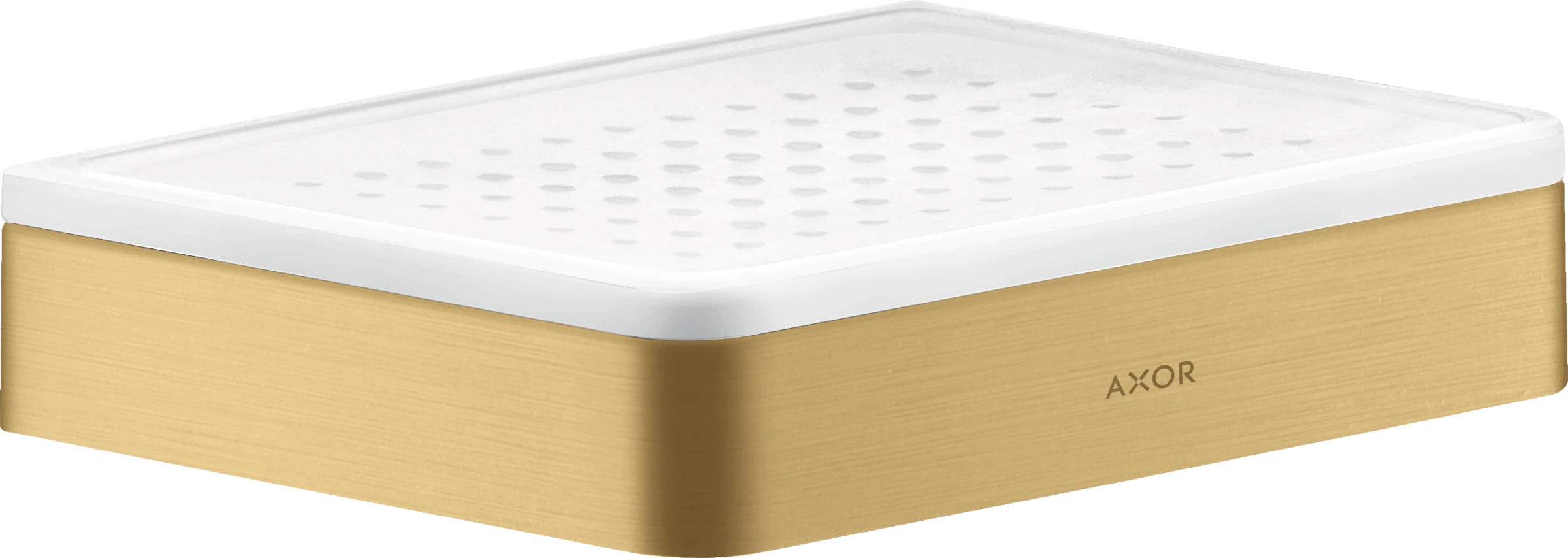 Axor Universal Softsquare Soap Dish / Shelf Gold Brushed