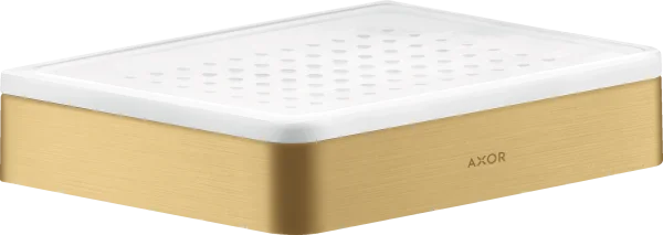 Axor Universal Softsquare Soap Dish / Shelf Gold Brushed