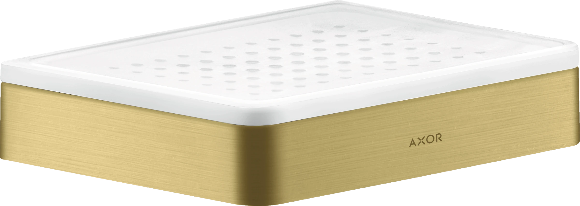 Axor Universal Softsquare Soap Dish / Shelf Brushed Brass