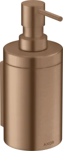 Axor Universal Circular Lotion Dispenser 256 X 163 X 102mm Rose Gold/gold - Brushed
