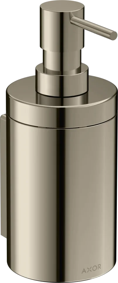 Axor Universal Circular Lotion Dispenser 256 X 163 X 102mm Nickel - Polished product image - Image 1
