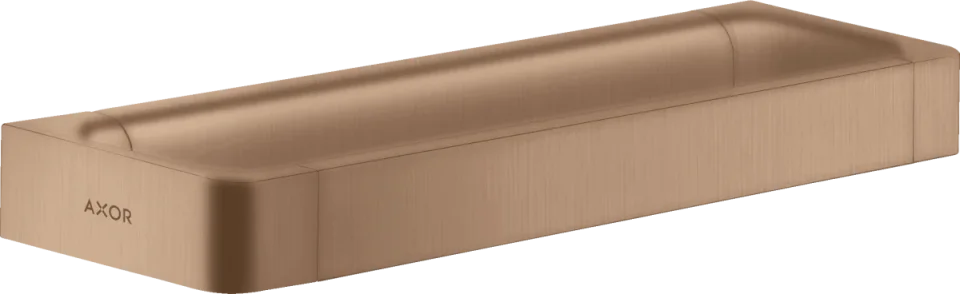 Axor Universal Softsquare Grab Rails 446 X 106 X 49mm Rose Gold/gold - Brushed product image - Image 1