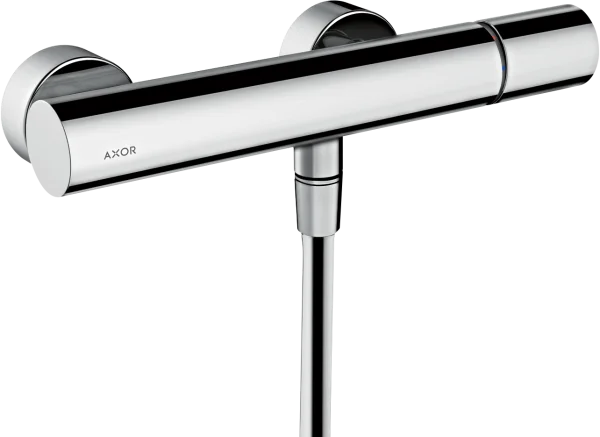 Axor Uno Single Lever Manual Shower Mixer For Exposed Installation With Zero Handle Chrome