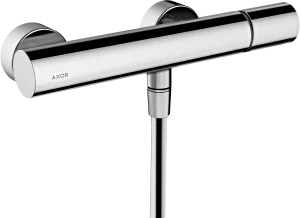 Axor Uno Single Lever Manual Shower Mixer For Exposed Installation With Zero Handle Chrome