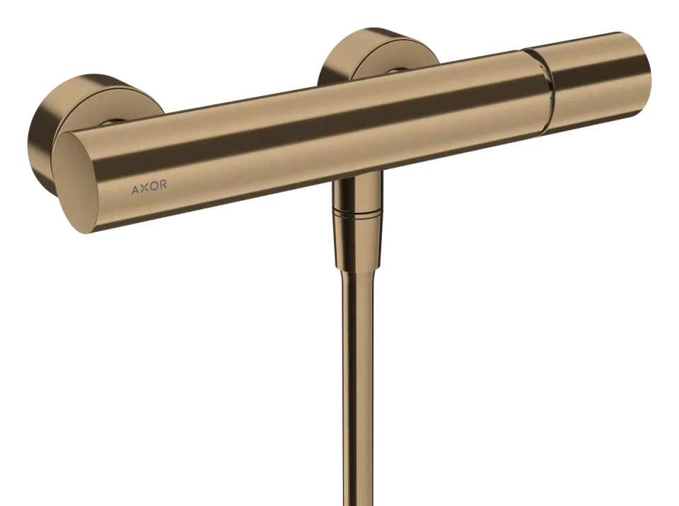 Axor Uno Shower Mixers Exposed 330 X 220 X 160mm Bronze - Brushed product image - Image 1
