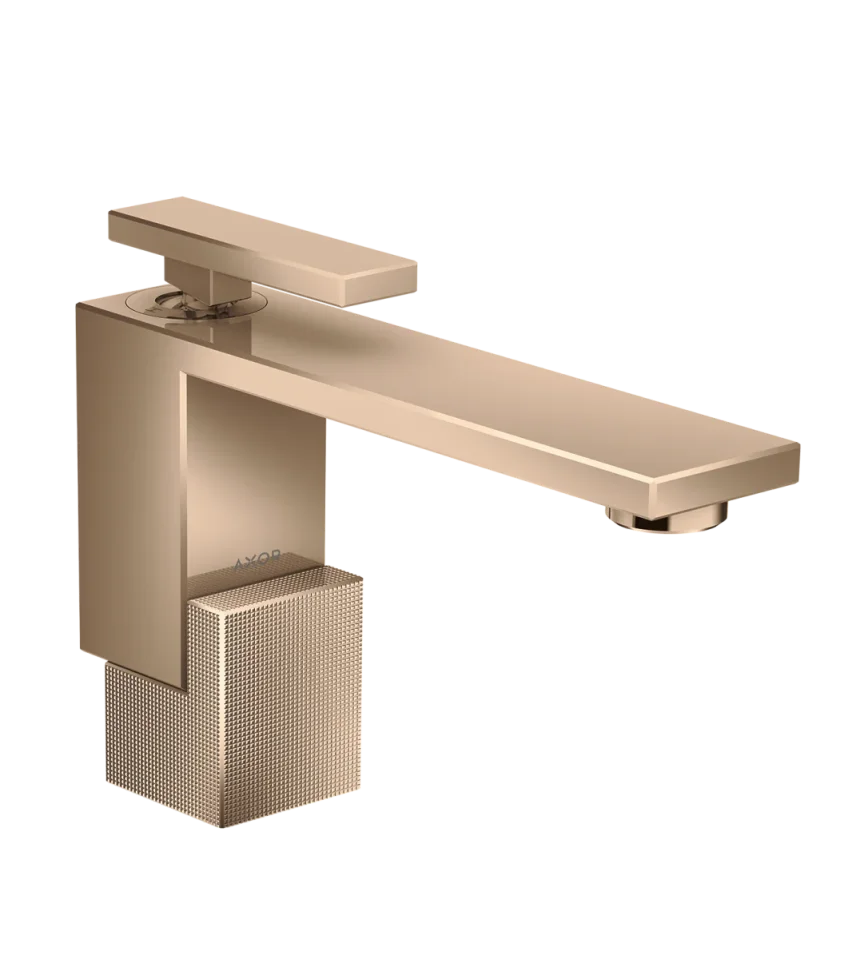 Axor Edge Manual Mixers 517 X 309 X 139mm Rose Gold/gold - Polished product image - Image 1