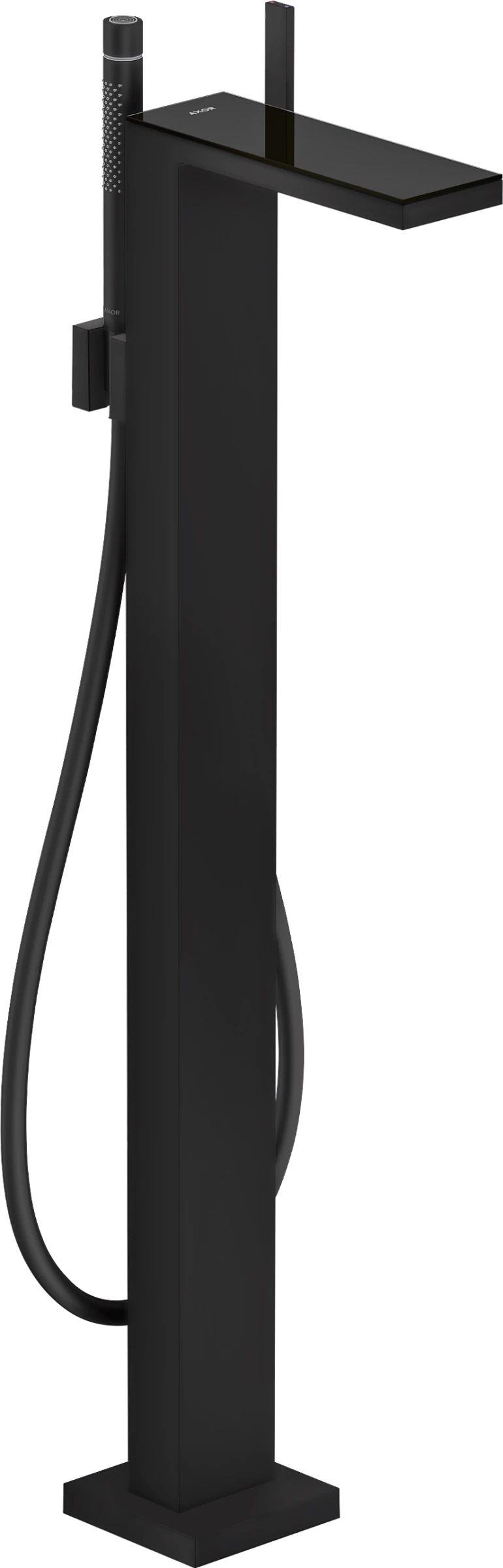 Axor Myedition Bath Mixers Concealed 1200 X 390 X 235mm Black - Matt