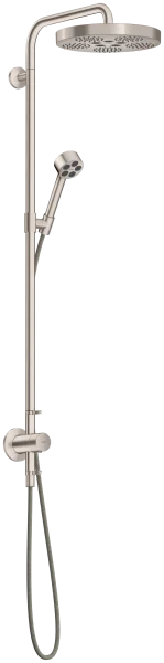 Axor One Showerpipes With Thermostatic Mixer 1015 X 350 X 170mm Stainless Steel