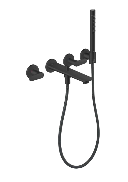 Axor Citterio C Bath Mixers Concealed 504 X 269 X 131mm Black - Matt