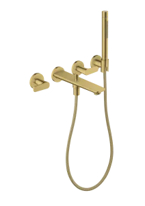 Axor Citterio C Bath Mixers Concealed 504 X 269 X 131mm Gold - Polished