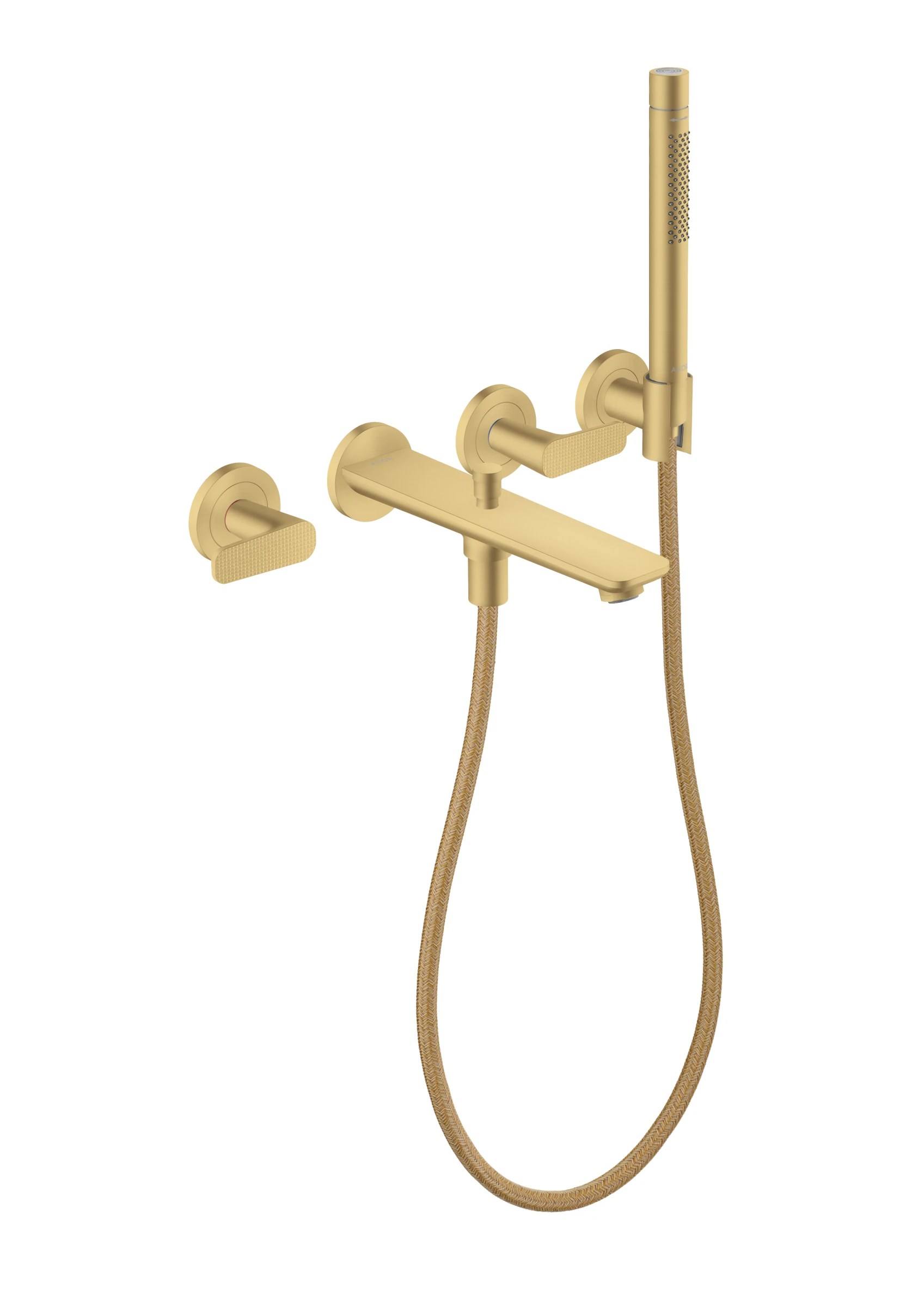 Axor Citterio C Bath Mixers Concealed 504 X 269 X 131mm Gold - Brushed