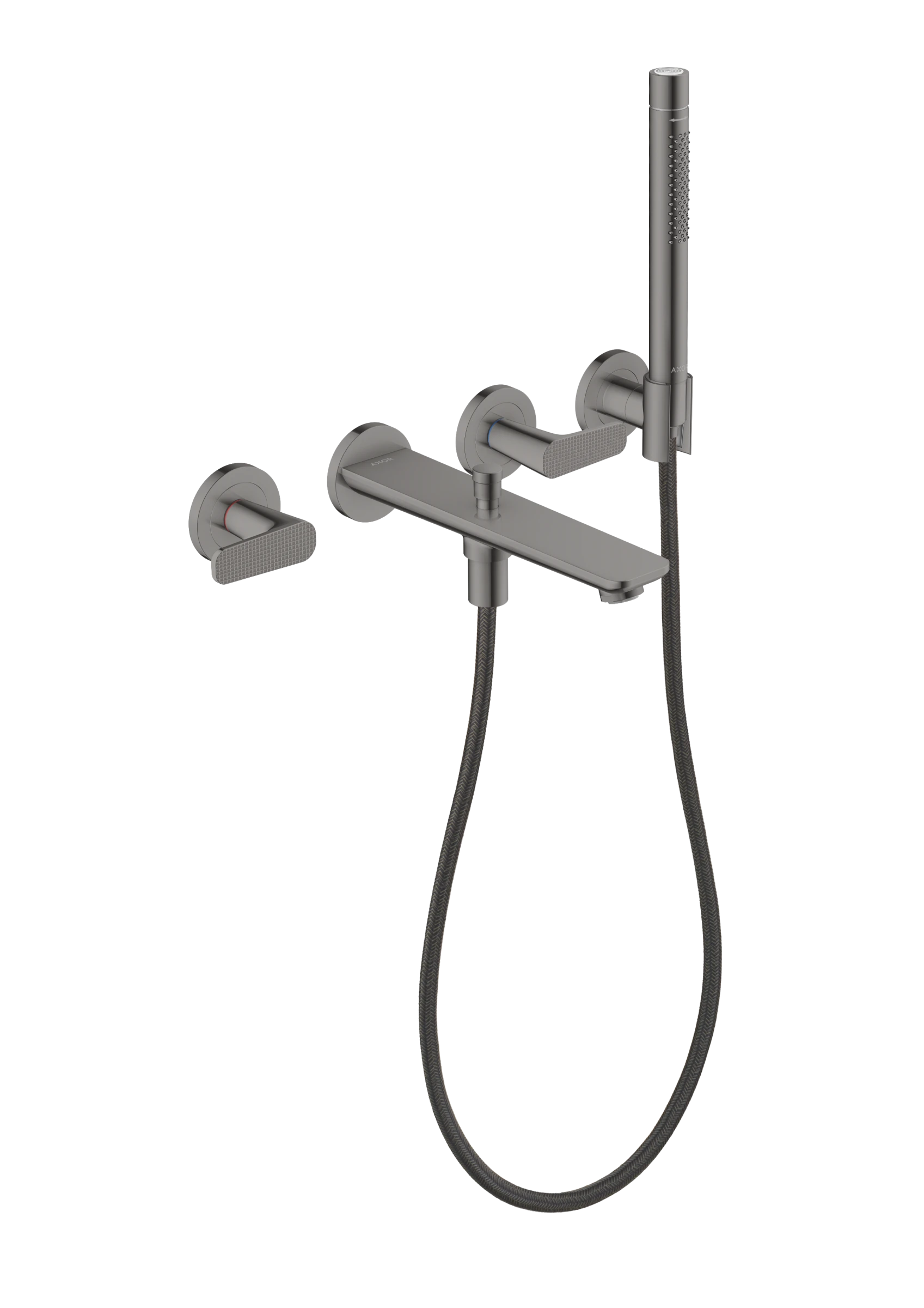 Axor Citterio C Bath Mixers Concealed 504 X 269 X 131mm Gunmetal/chrome - Polished