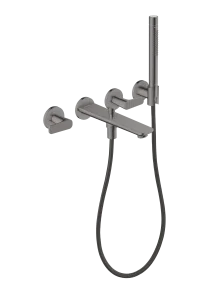 Axor Citterio C Bath Mixers Concealed 504 X 269 X 131mm Gunmetal/chrome - Polished