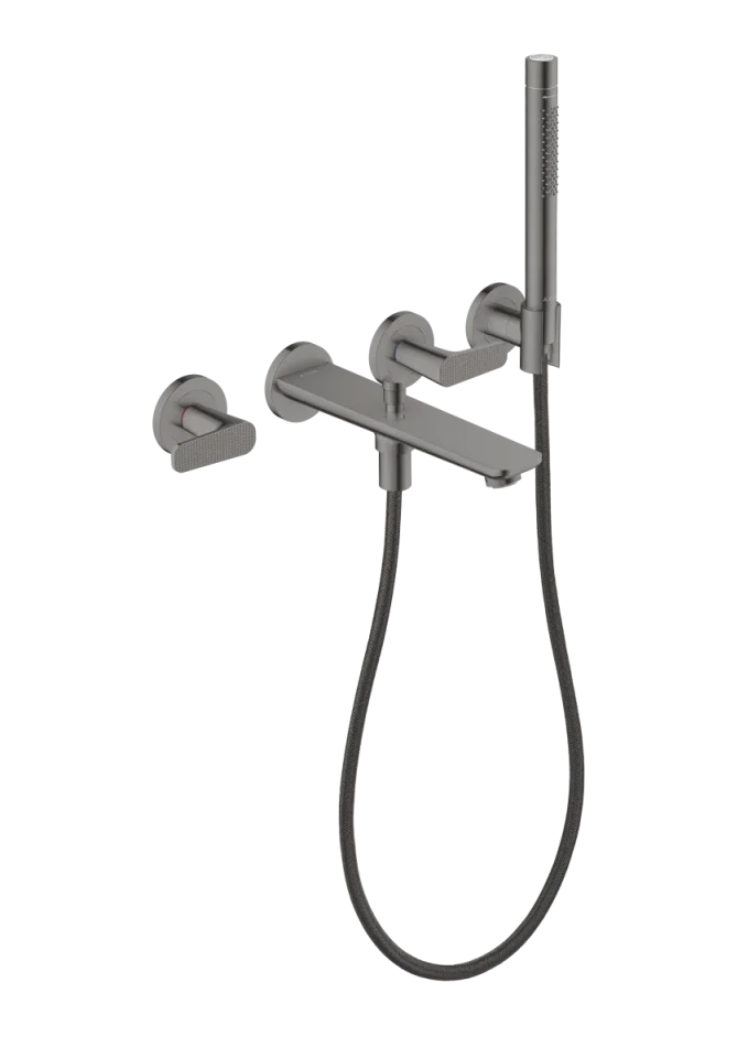 Axor Citterio C Bath Mixers Concealed 504 X 269 X 131mm Gunmetal/chrome - Polished product image - Image 1