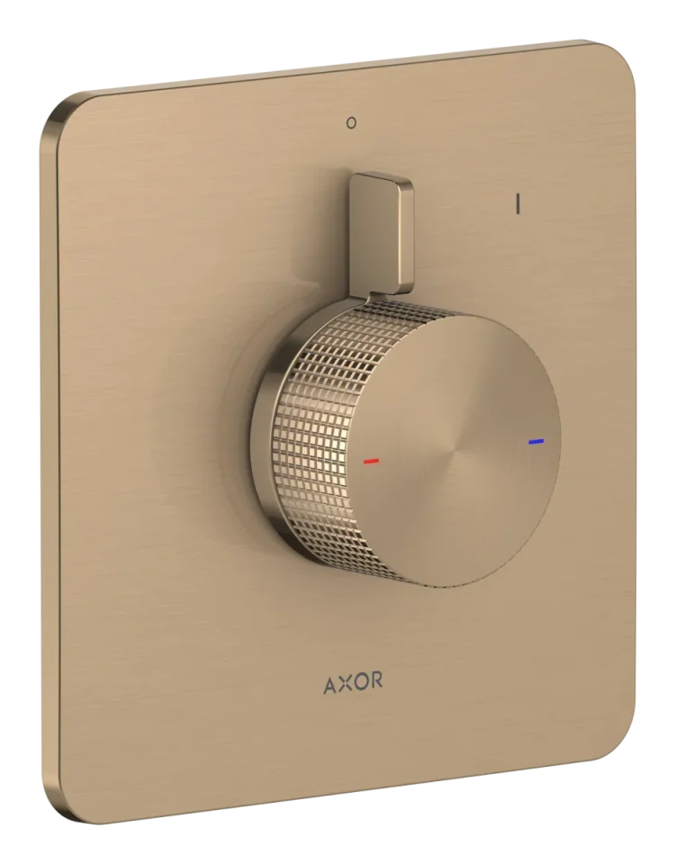 Axor Citterio C Shower Mixers Concealed 262 X 233 X 168mm Bronze - Brushed