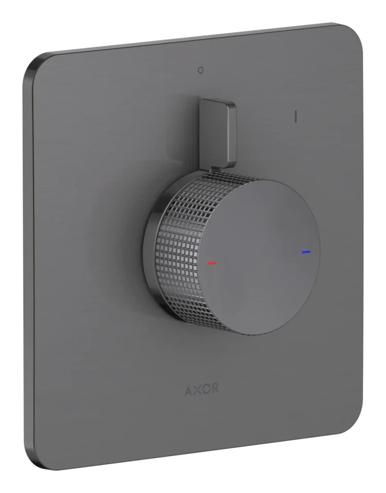 Axor Citterio C Shower Mixers Concealed 262 X 233 X 168mm Gunmetal/chrome - Brushed