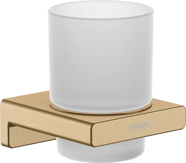 Hansgrohe Addstoris Q Toothbrush Tumbler Brushed Bronze