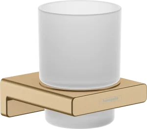 Hansgrohe Addstoris Q Toothbrush Tumbler Brushed Bronze