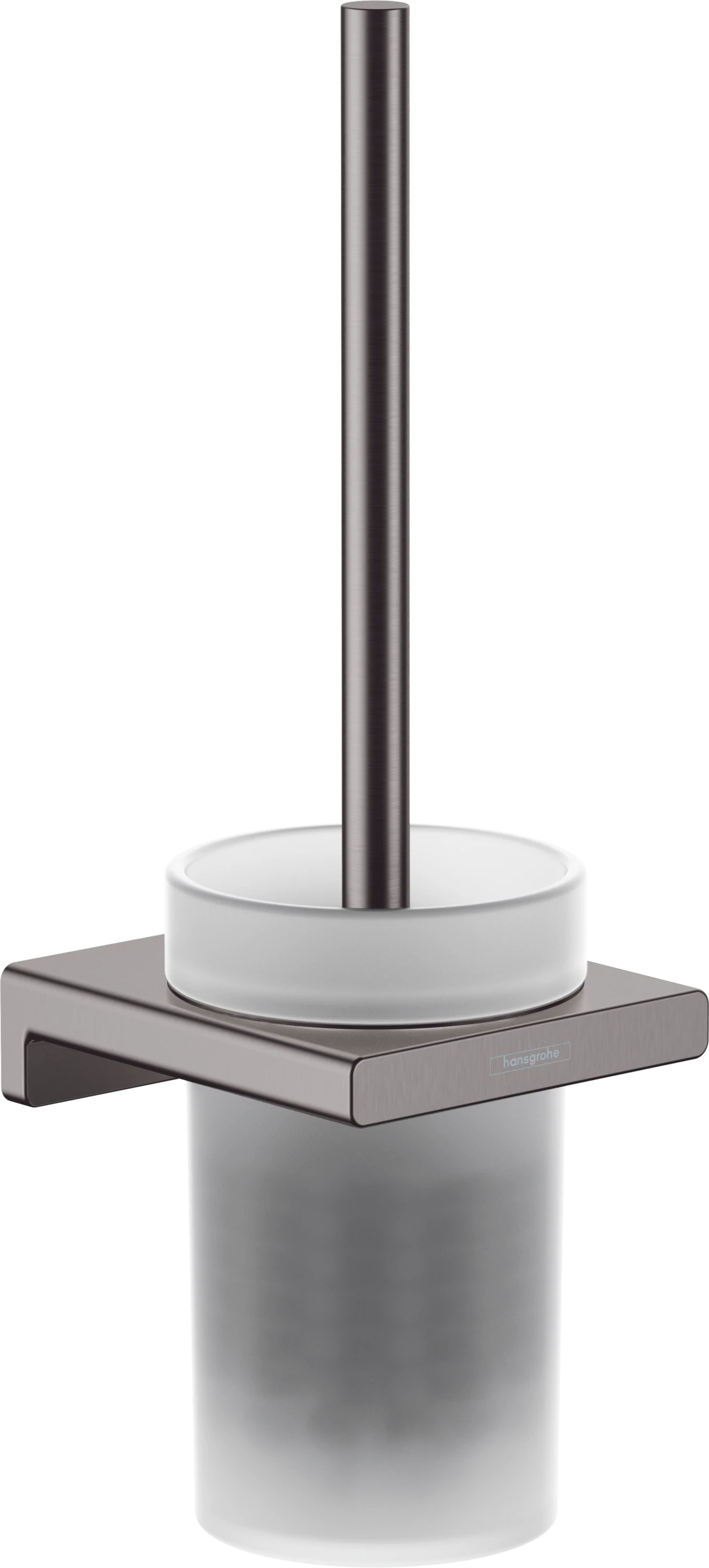 Hansgrohe Addstoris Q Toilet Brush Holder Wall-mounted Brushed Black Chrome